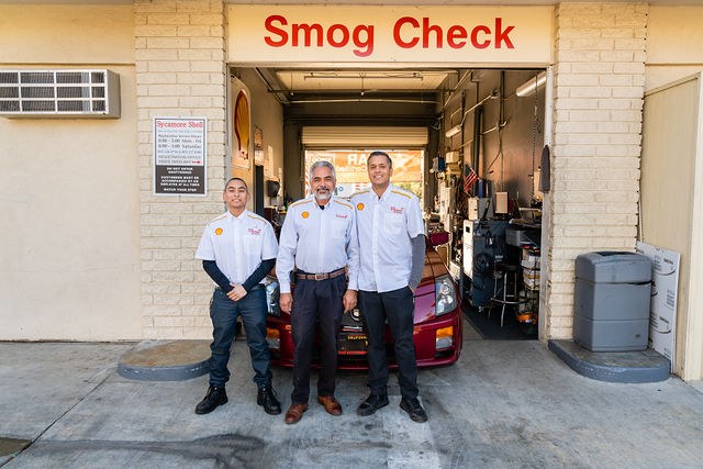 Family-owned smog shop team at Simi Smog & Wash in Simi Valley