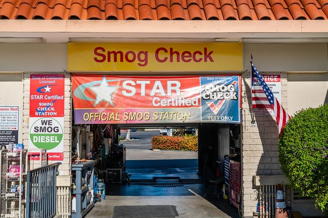 STAR Certified Official Smog Station banner in Simi Valley